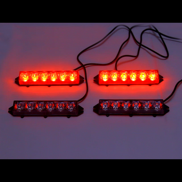 LED-6D-4W RED/BLUE VIDEO